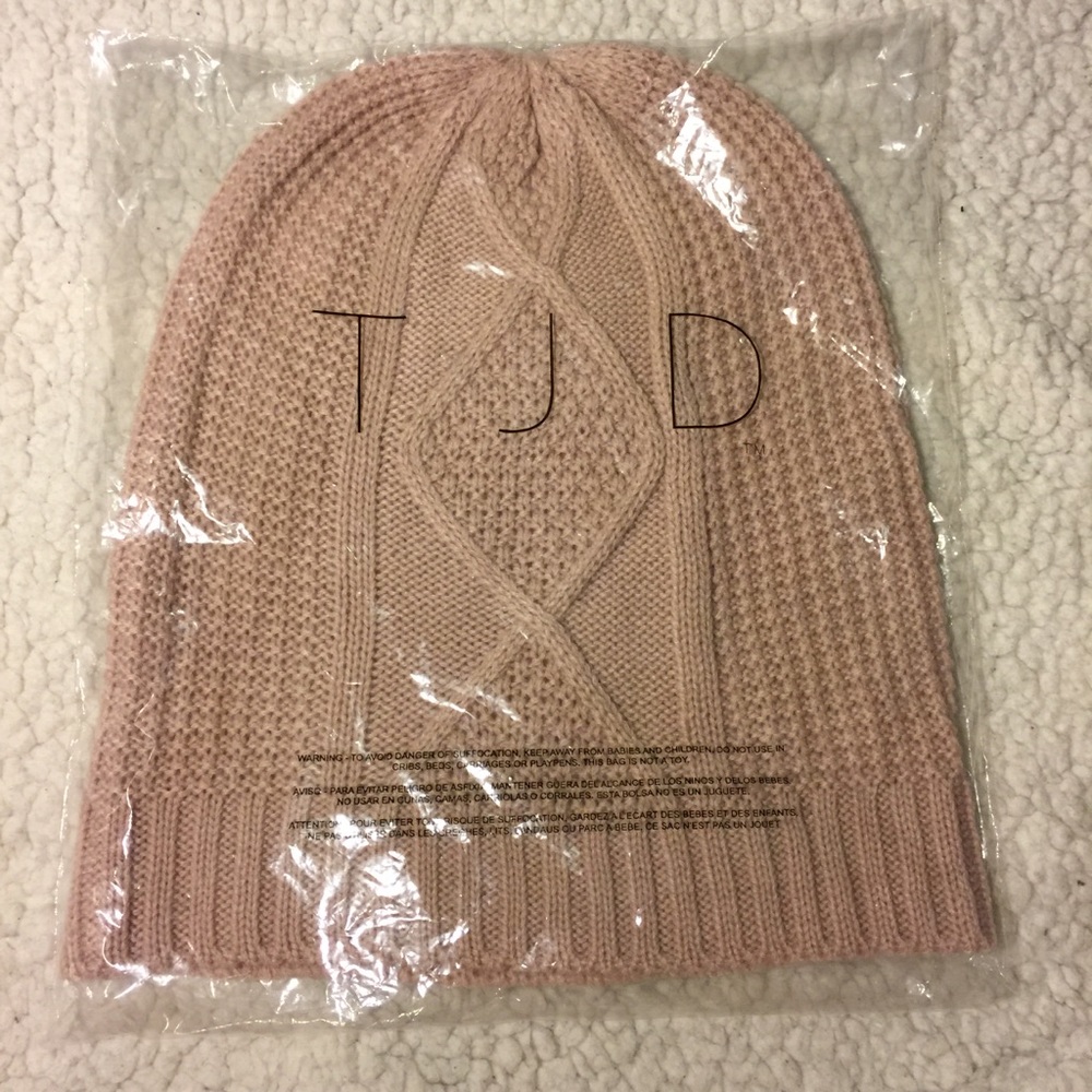 Tan beanie